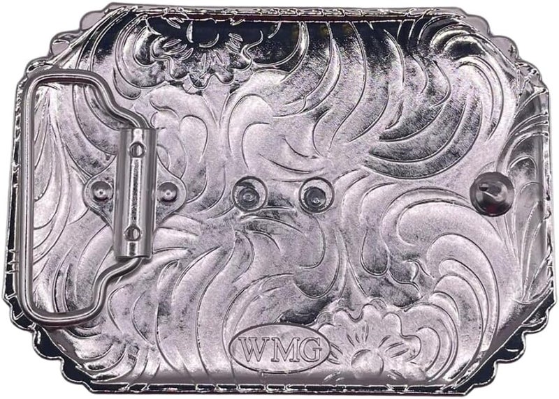 WMG Western Belt Buckles for men women - Rooster Belt Buckle - Rodeo Cowboy Belt Buckle - Fits Up to 2 Inch Belts - Image 2